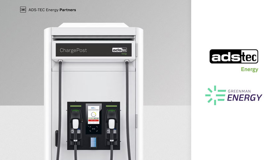 Partner base continues to grow: Greenman Energy opts for battery-buffered fast chargers from ADS-TEC Energy